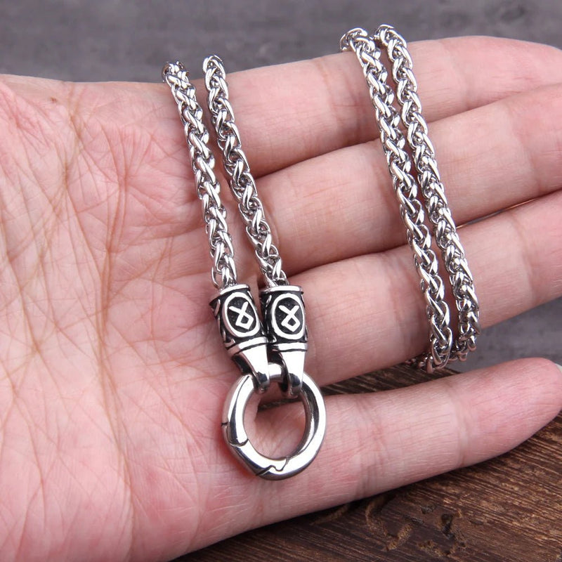 Viking Rune Chain Necklace - Draugr