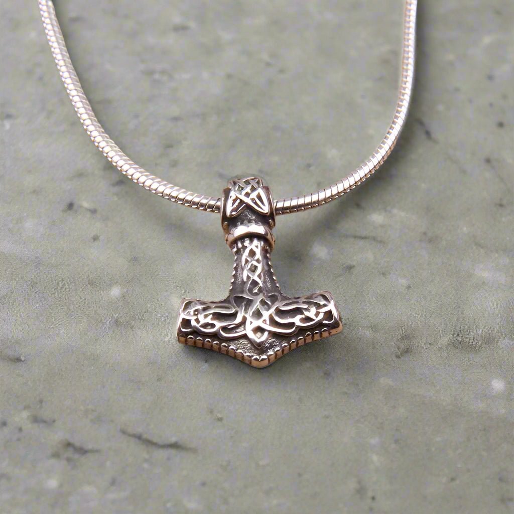 Mini Thor’s Hammer Pendant - Draugr