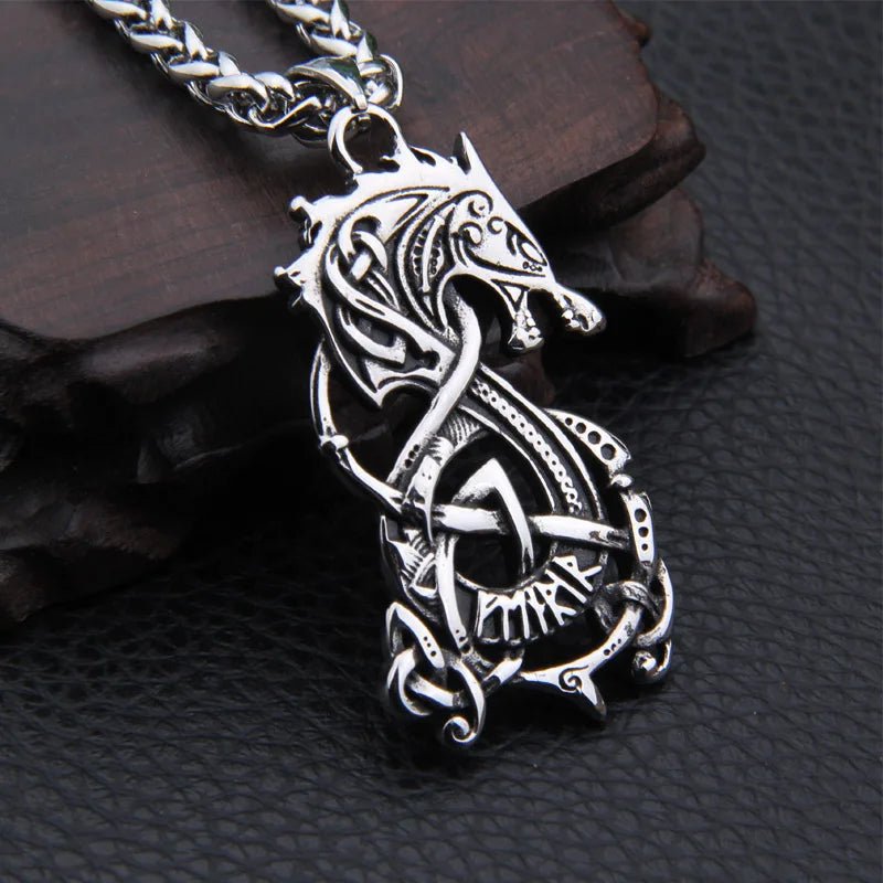 Viking Dragon Necklace - Draugr